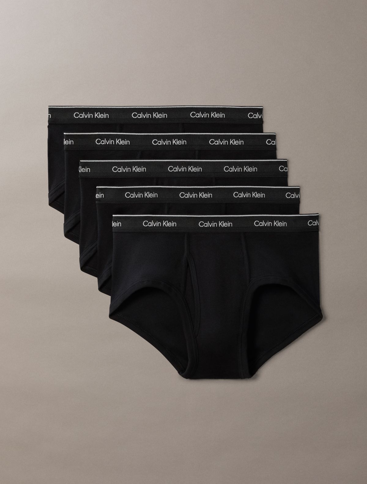 Cotton Classics 5-Pack Brief - Black
