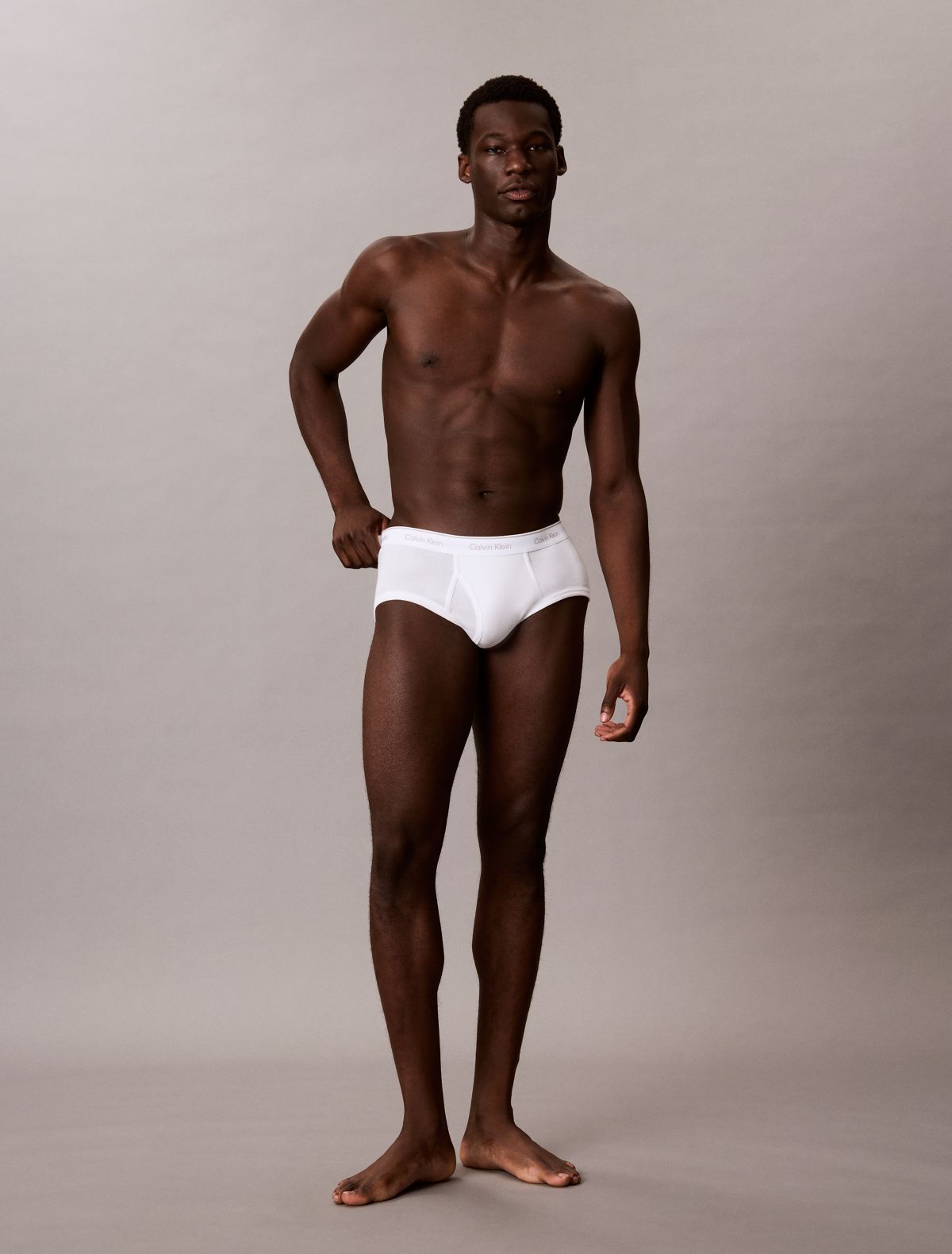 Cotton Classics 5-Pack Brief - White