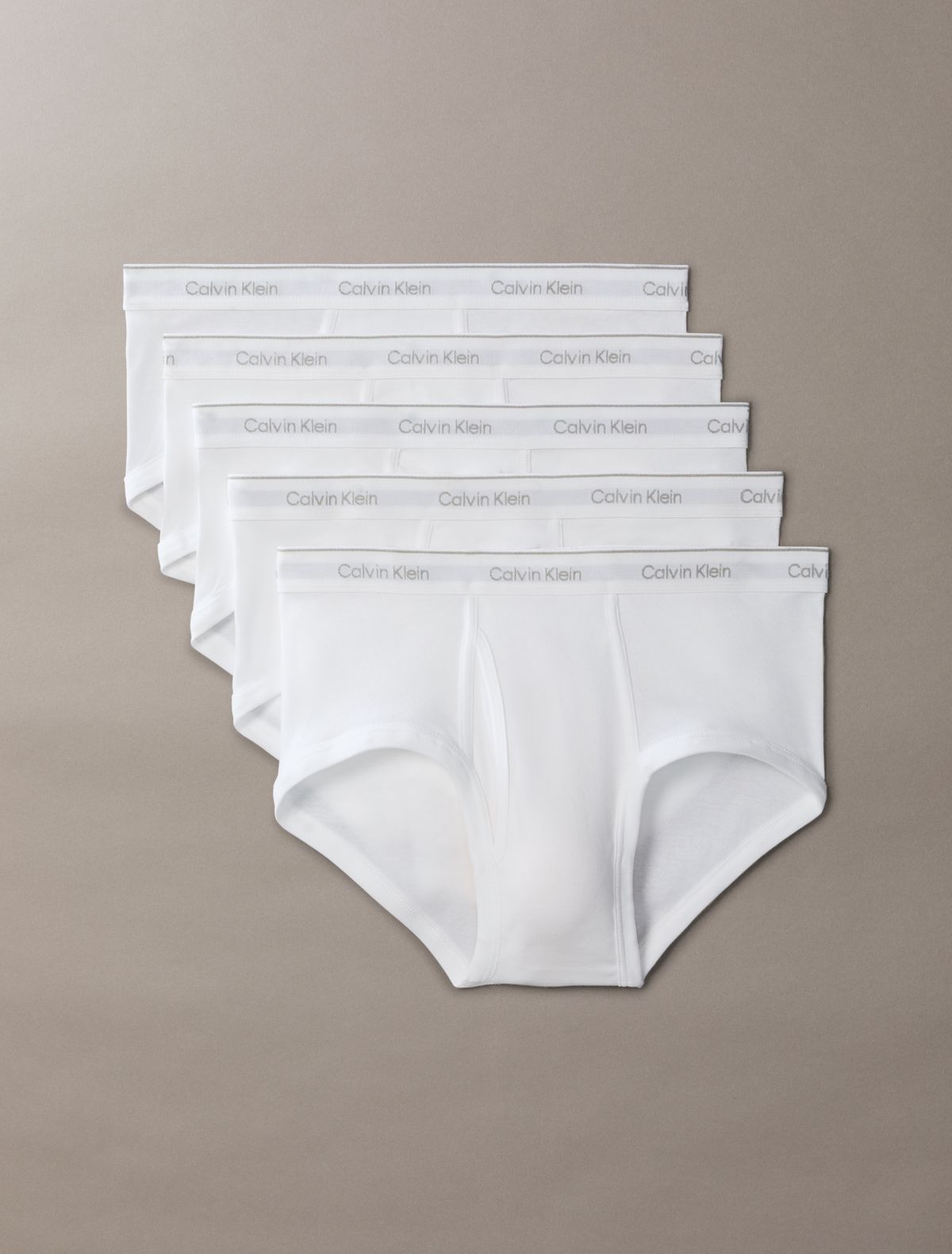 Cotton Classics 5-Pack Brief - White
