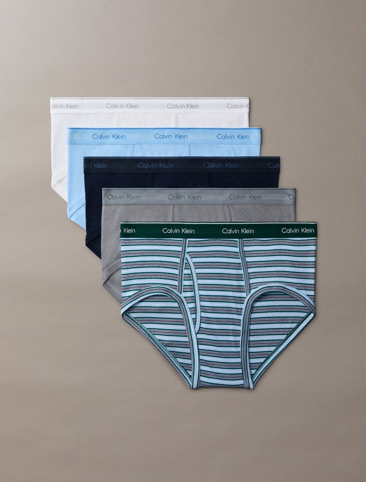 Cotton Classics 5-Pack Brief - Hydrangea Blue Multi