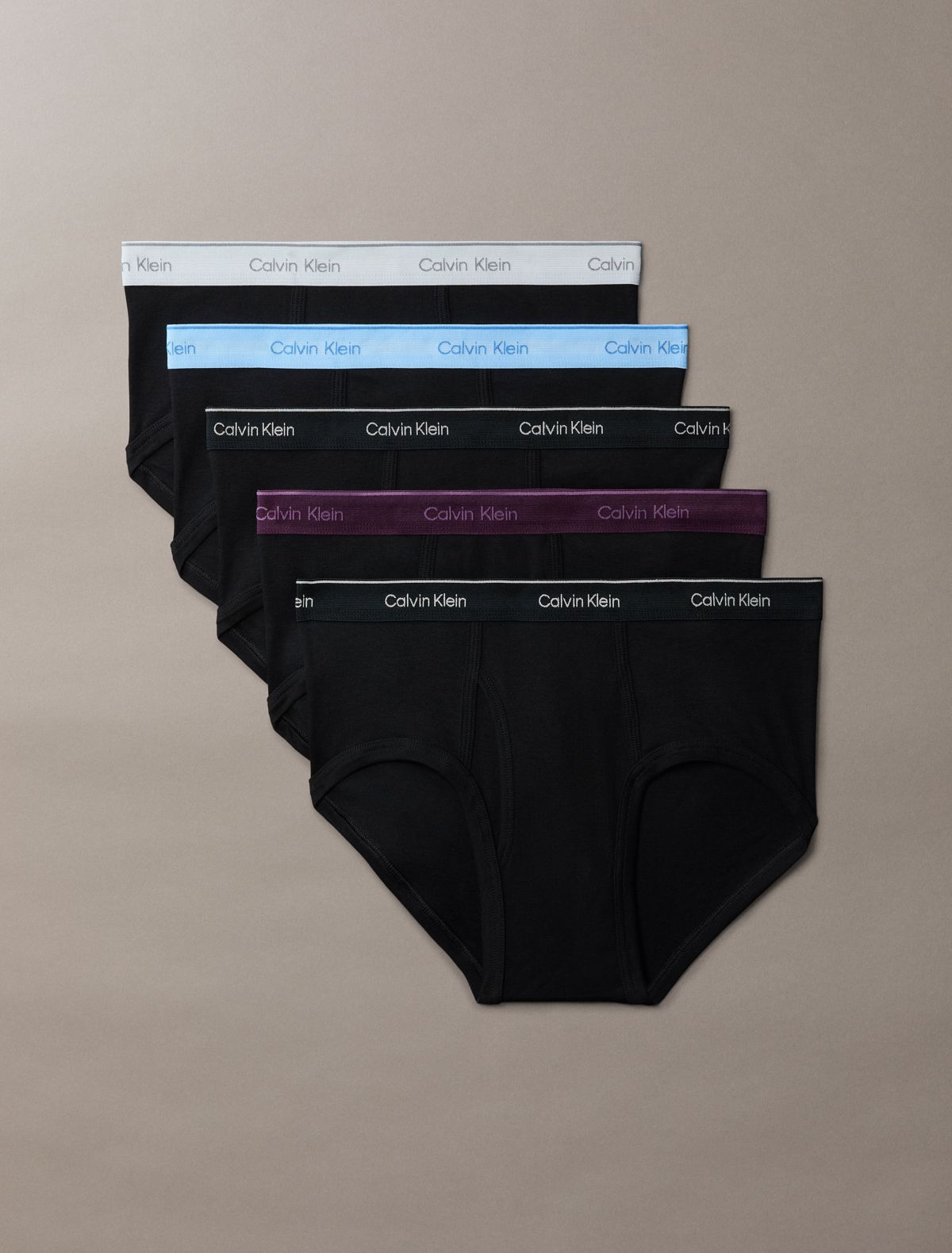 Cotton Classics 5-Pack Brief - Black Multi