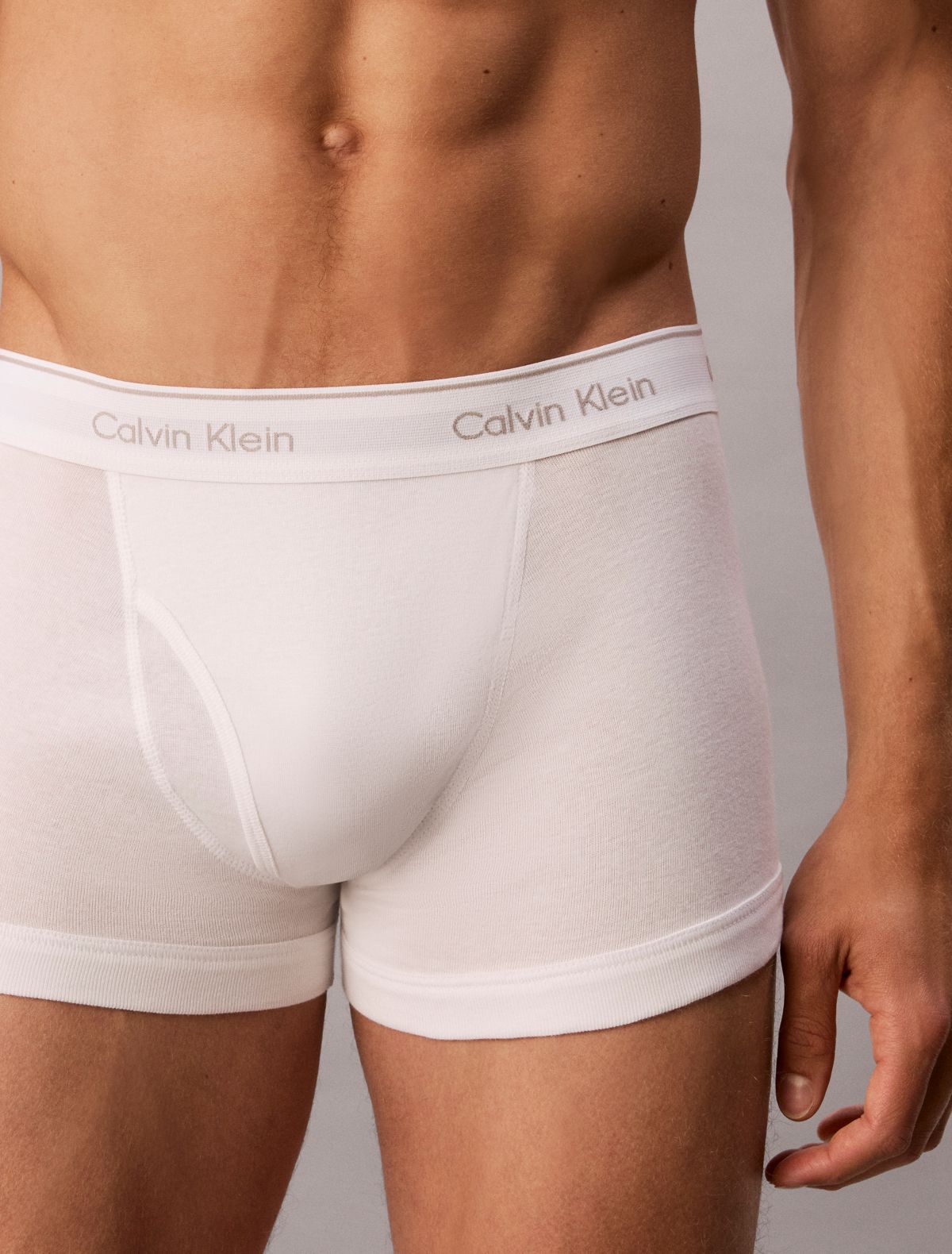 Cotton Classics 5-Pack Trunk - White