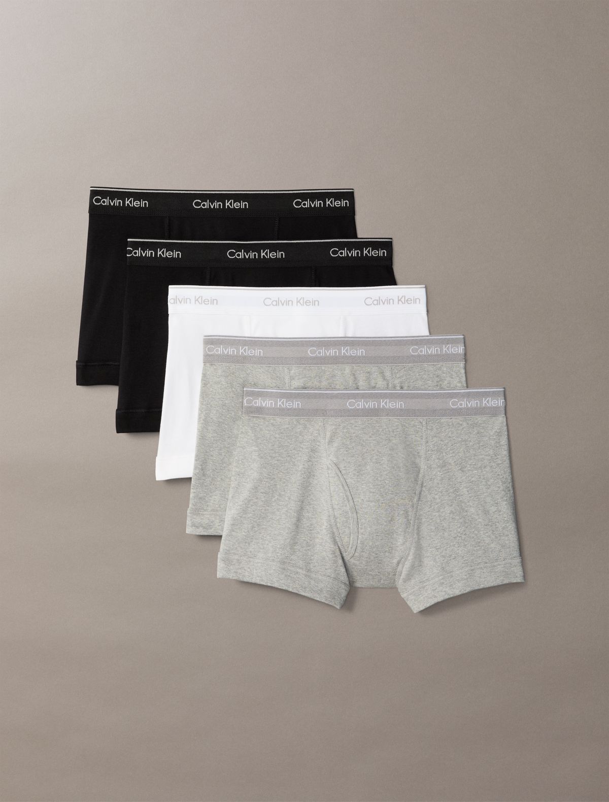 Cotton Classics 5-Pack Trunk - Grey Heather Multi