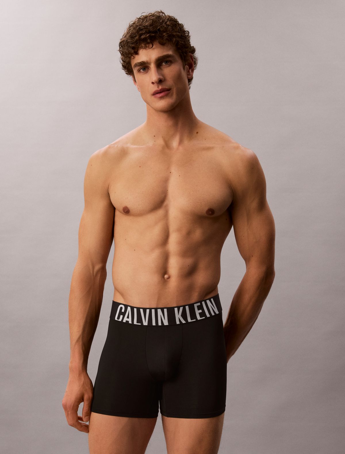 Intense Power Micro 3-Pack Boxer Brief - Black / Grey Sky / White