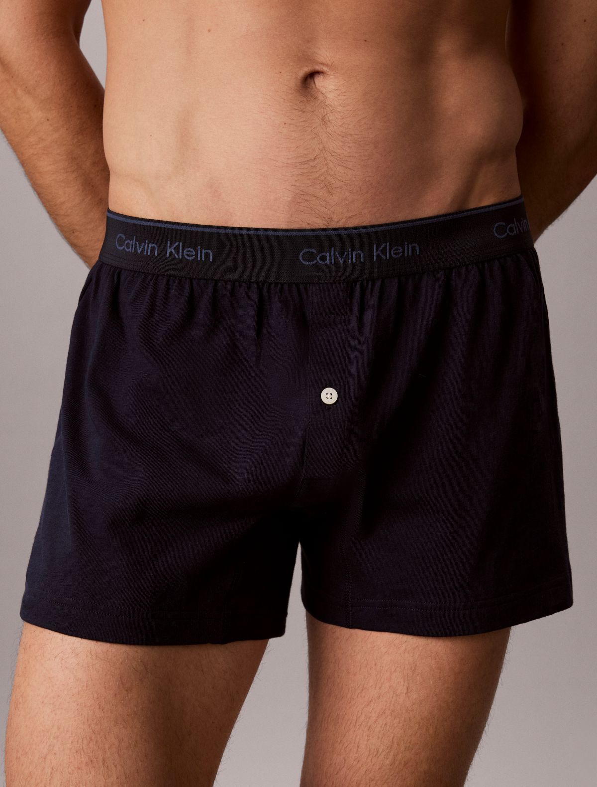 Cotton Classics 3-Pack Knit Boxer - Hydrangea Blue Multi