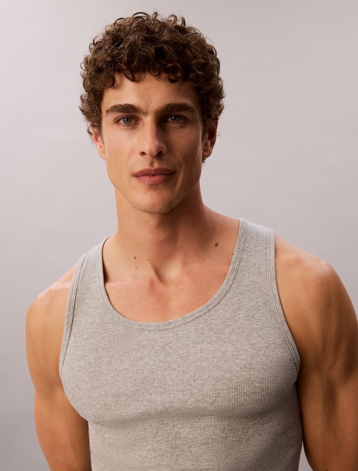 Cotton Classics 3-Pack Tank Top - Grey Heather Multi