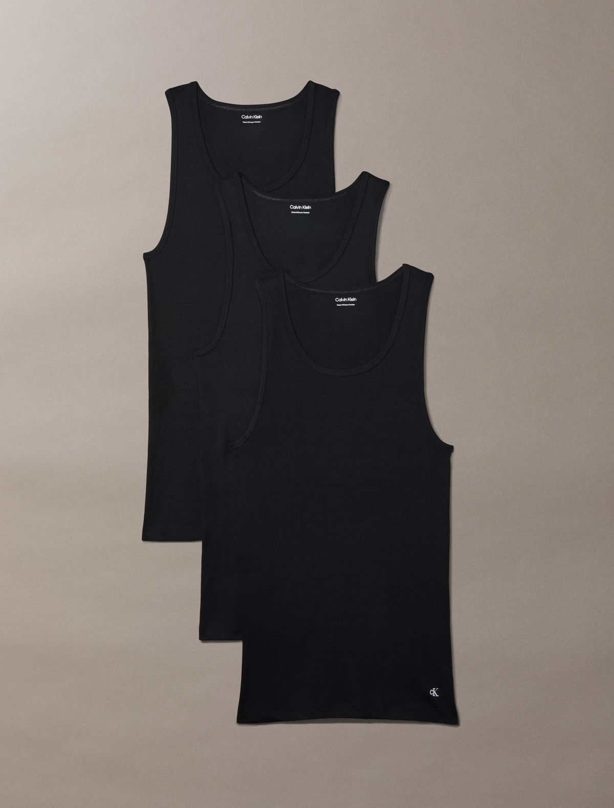 Cotton Classics 3-Pack Tank Top - Black