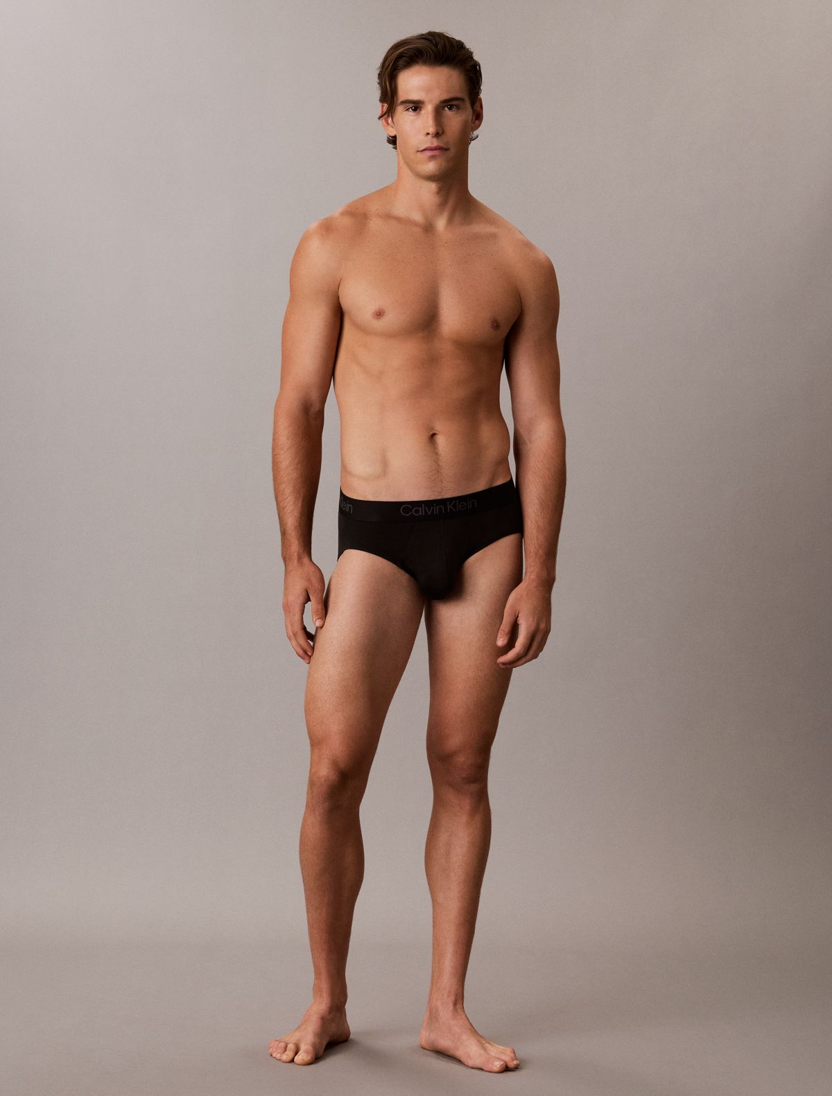 Ultra Soft Modal 3-Pack Hip Brief - Black/Olive Night/Bronze Flash