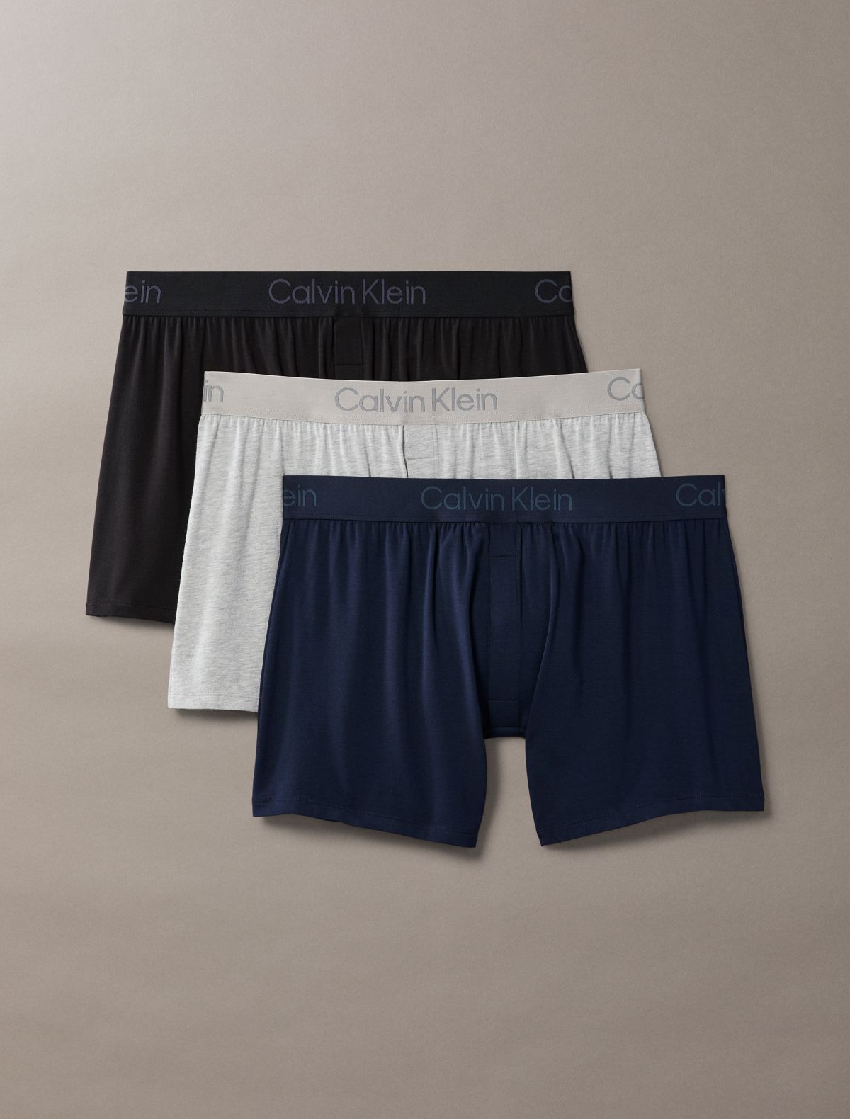 Ultra Soft Modal 3-Pack Slim Boxer - Shoreline Multi