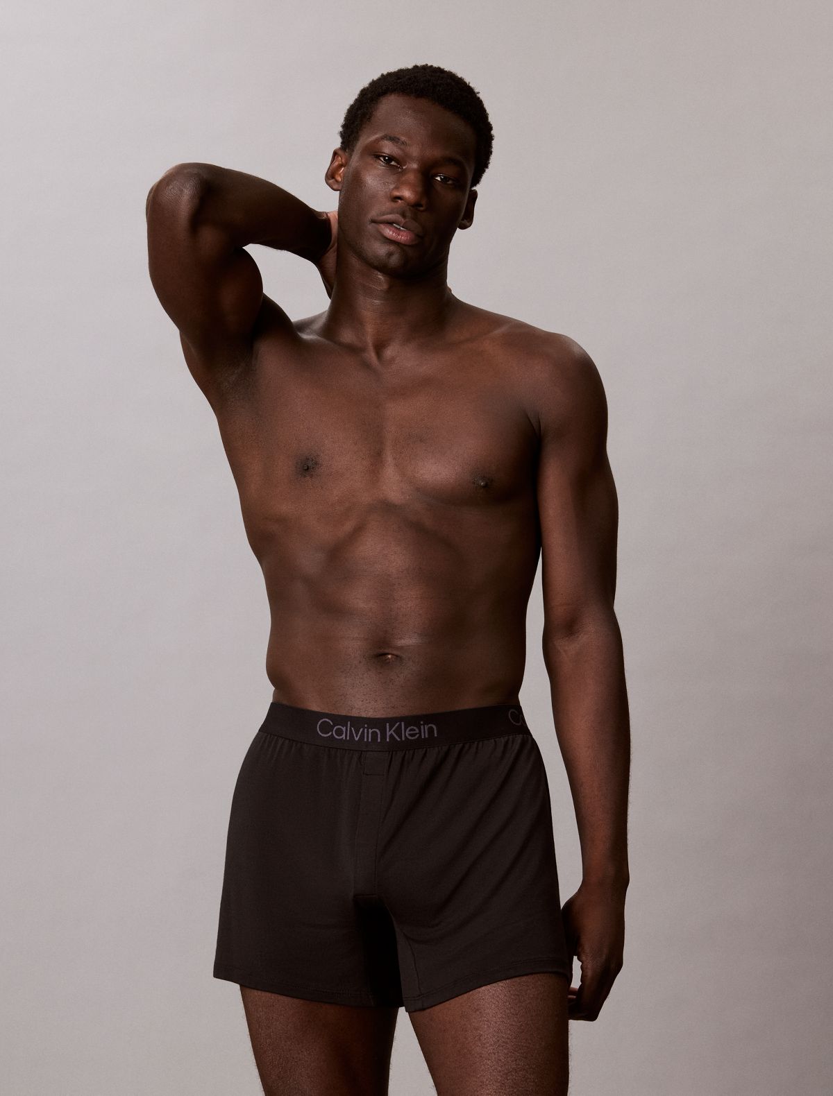 Ultra Soft Modal 3-Pack Slim Boxer - Black