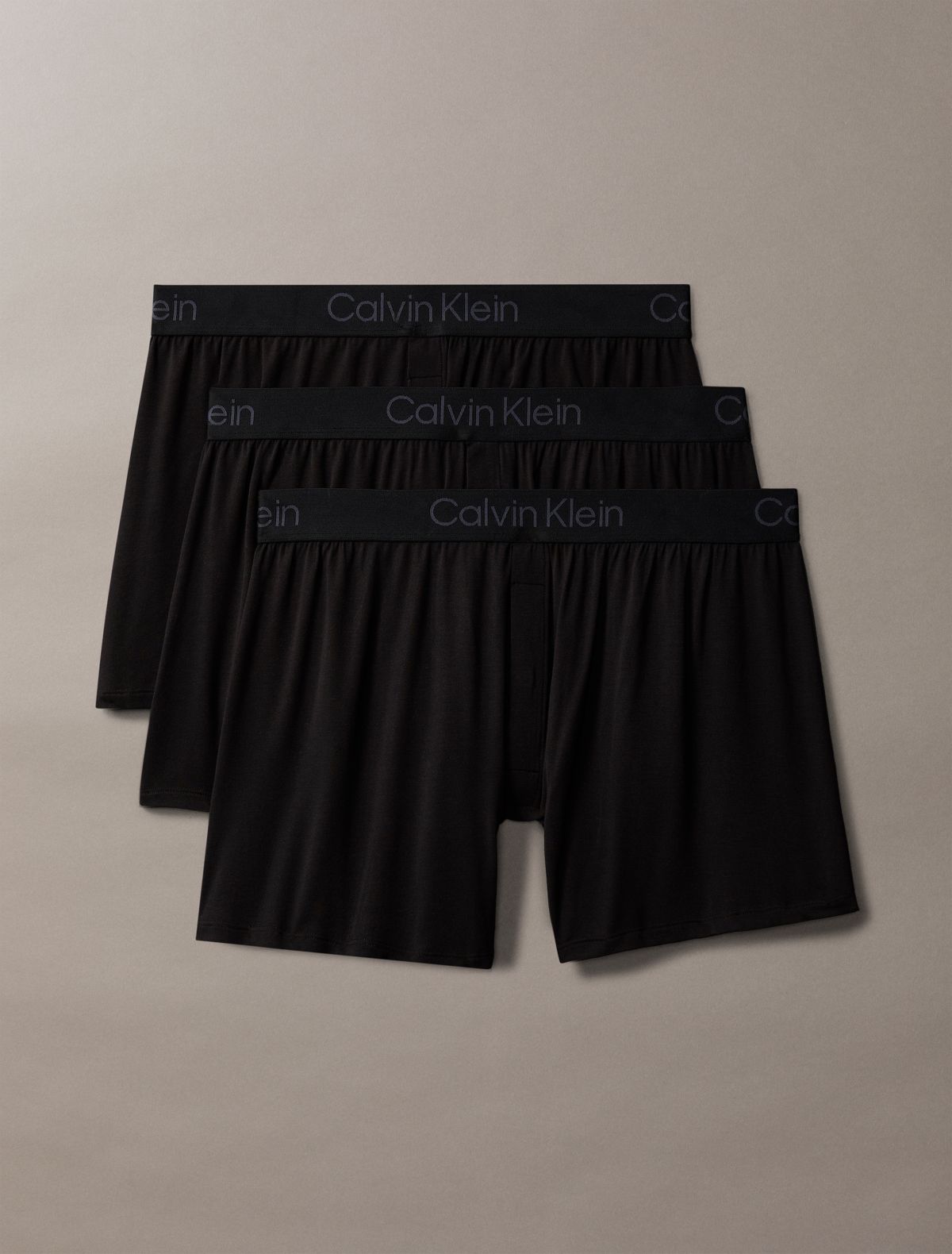 Ultra Soft Modal 3-Pack Slim Boxer - Black