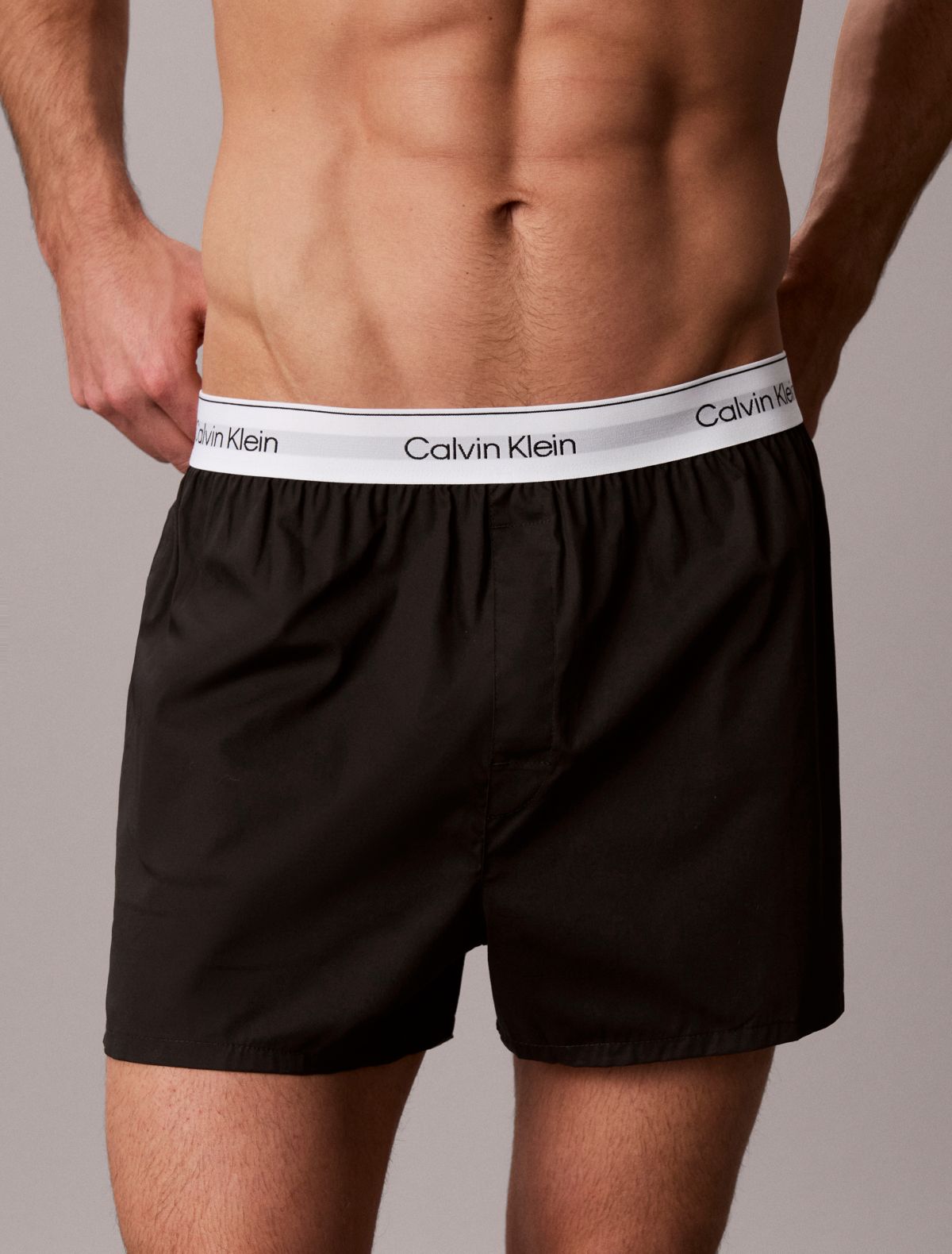 Icon Cotton Stretch 3-Pack Slim Boxer - Black Diamond Multi