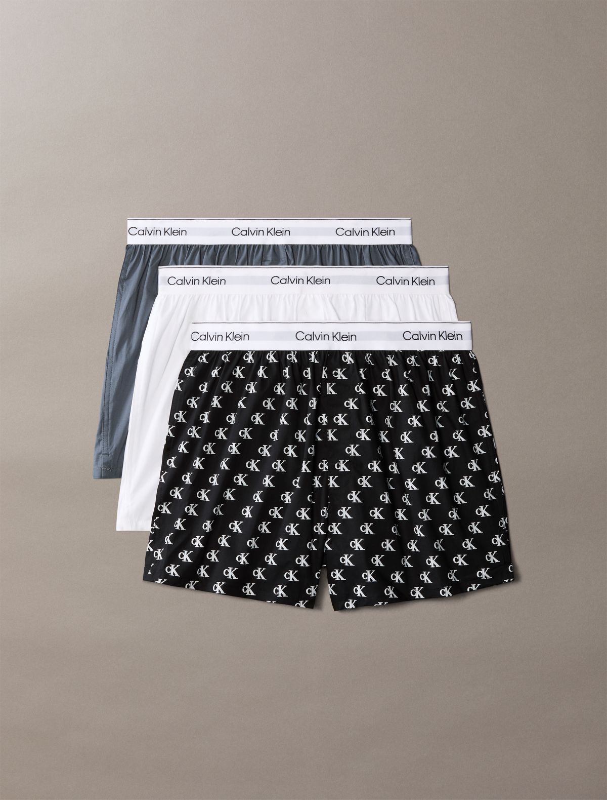 Icon Cotton Stretch 3-Pack Slim Boxer - Turbulence Multi