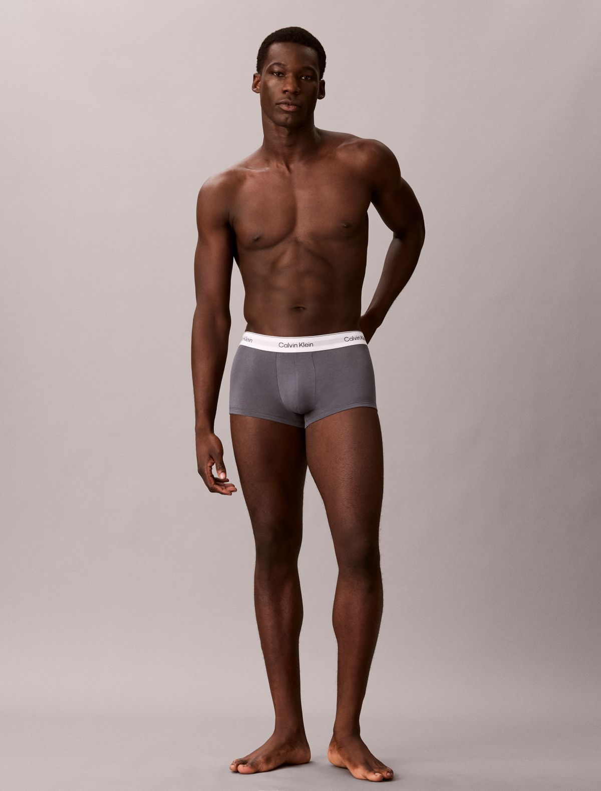 Icon Cotton Stretch 3-Pack Low Rise Trunk - Turbulence Multi