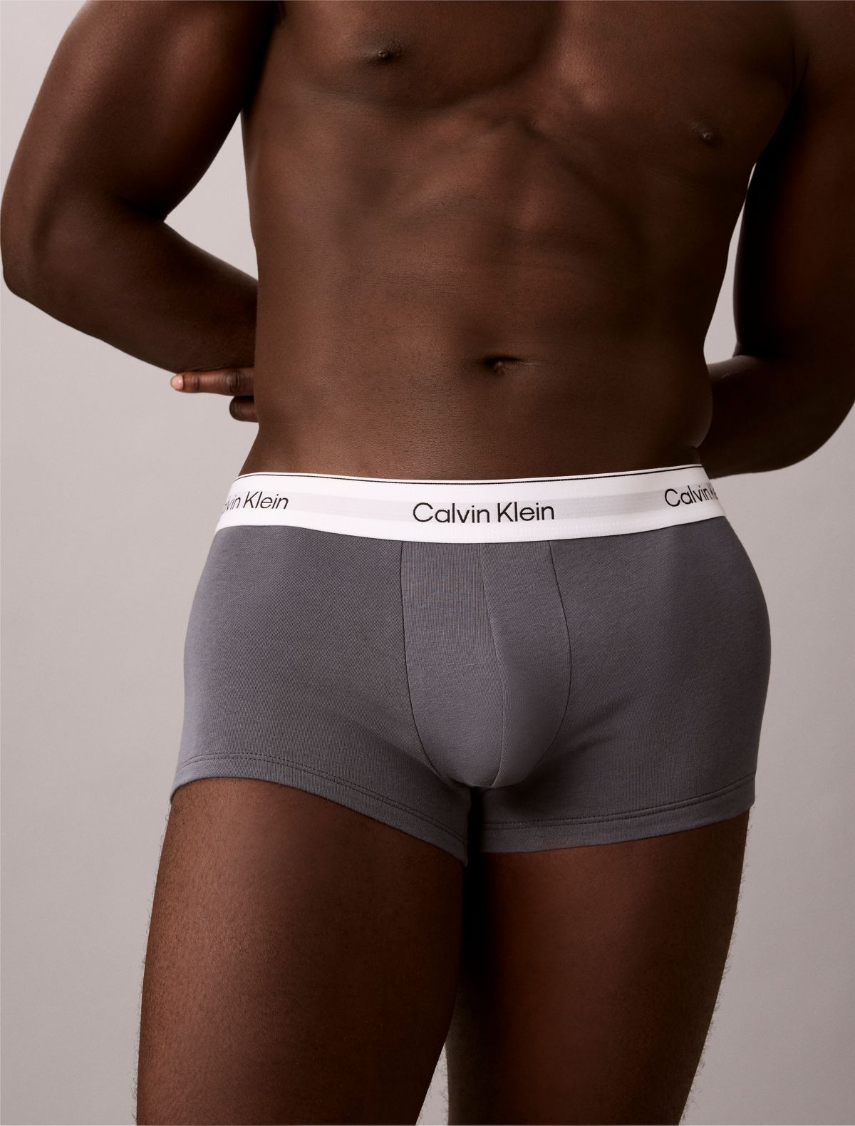Icon Cotton Stretch 3-Pack Low Rise Trunk - Turbulence Multi