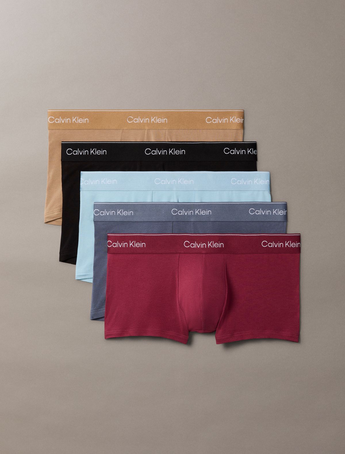Icon Cotton Stretch 5-Pack Low Rise Trunk - Tigers Eye Multi