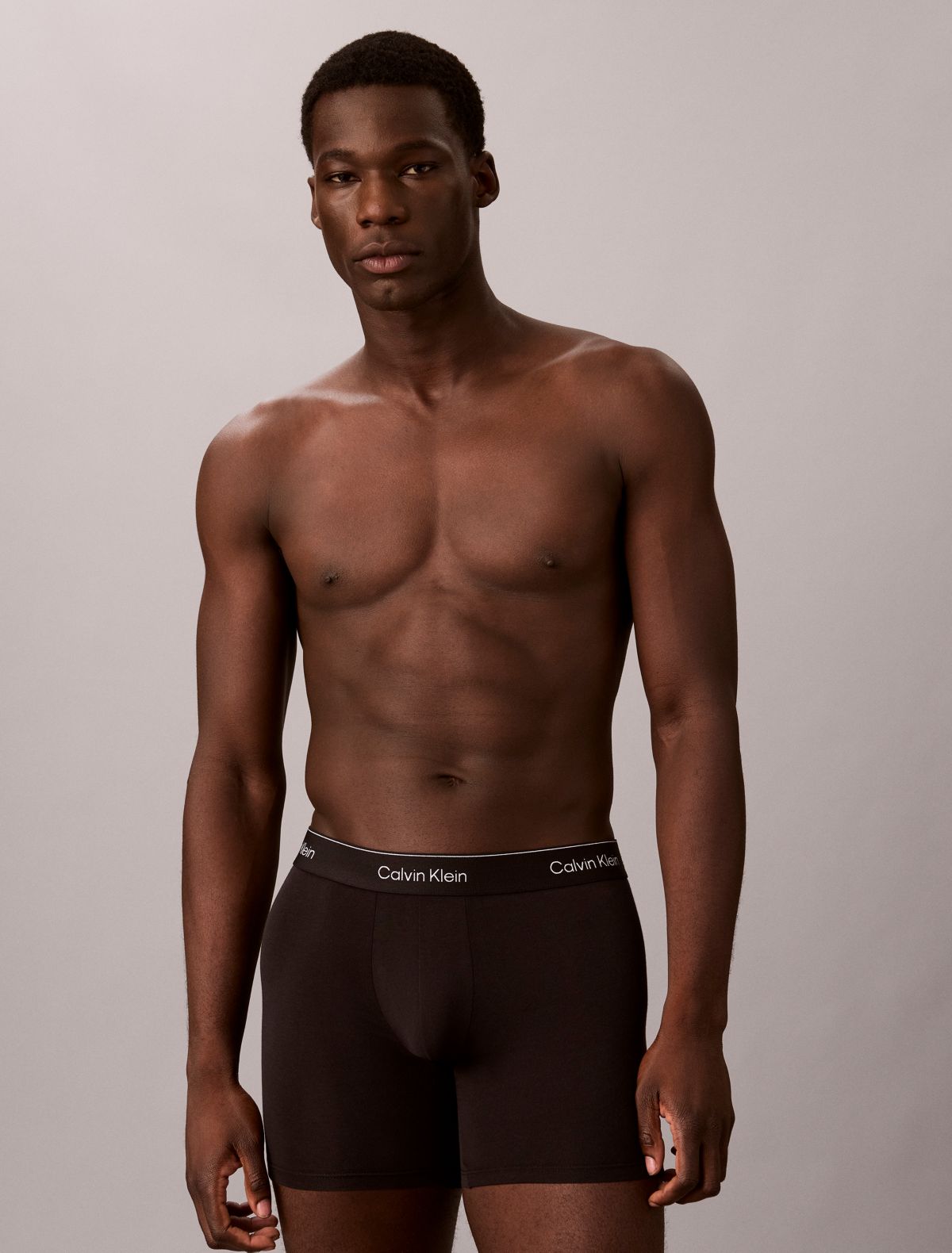 Icon Cotton Stretch 3-Pack Boxer Brief - Black/Black Stripe/Olive Night