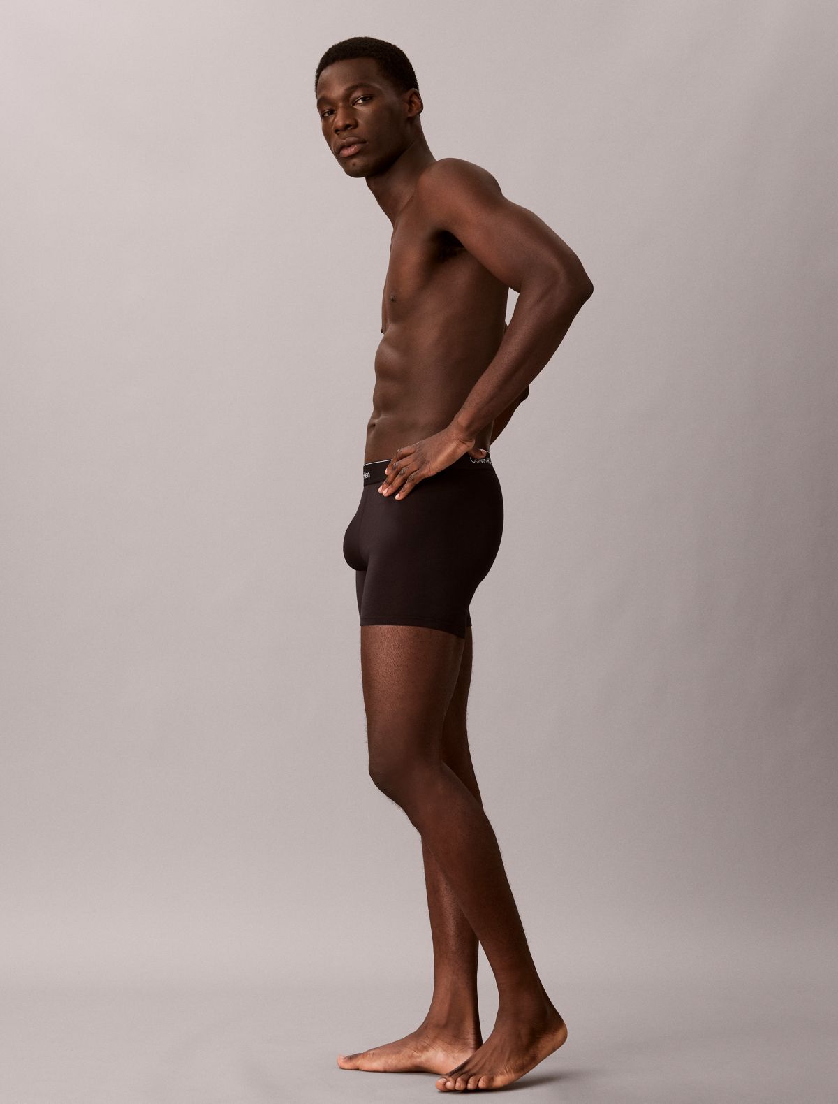 Icon Cotton Stretch 3-Pack Boxer Brief - Black/Black Stripe/Olive Night