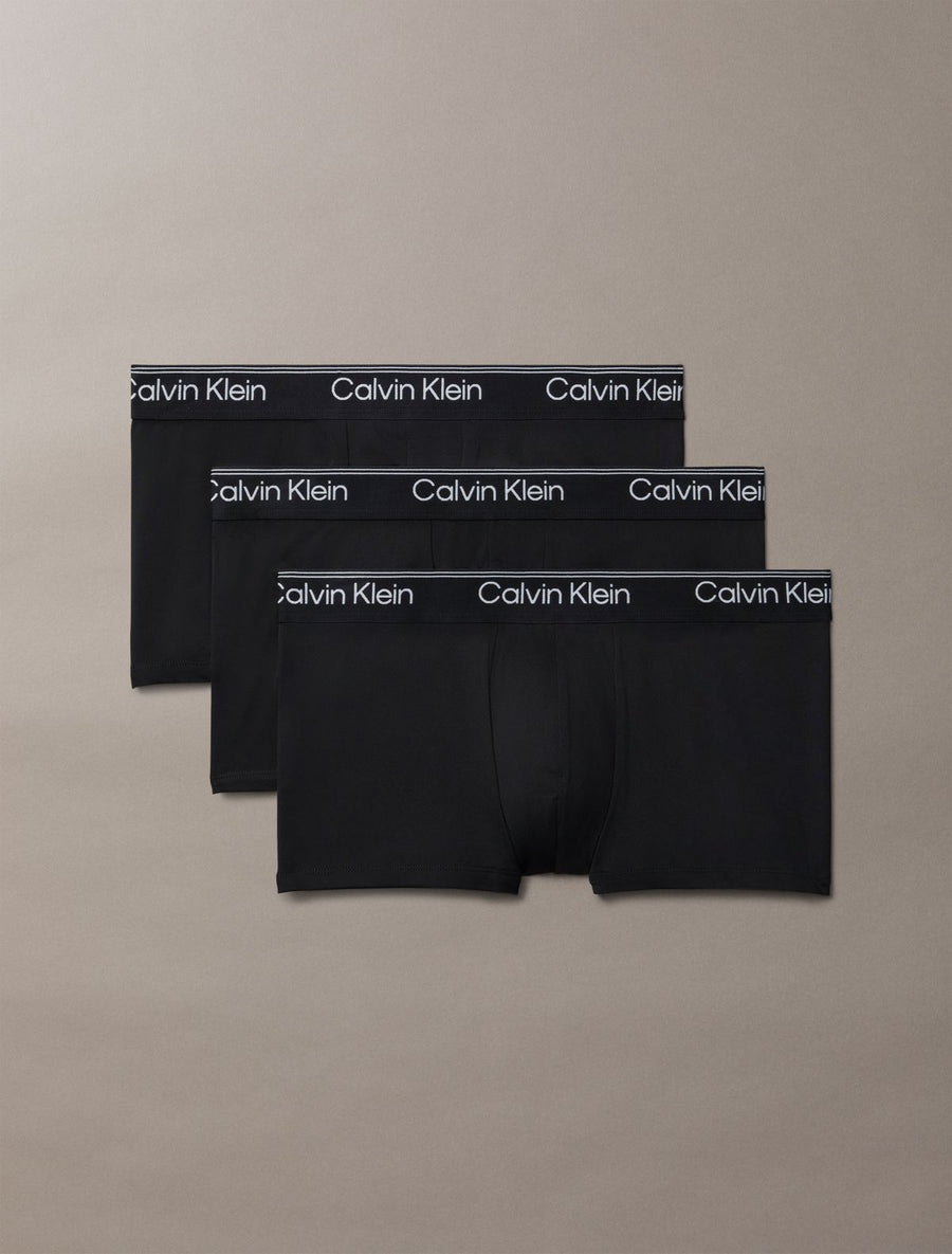 Microfiber Stretch 3-Pack Low Rise Trunk