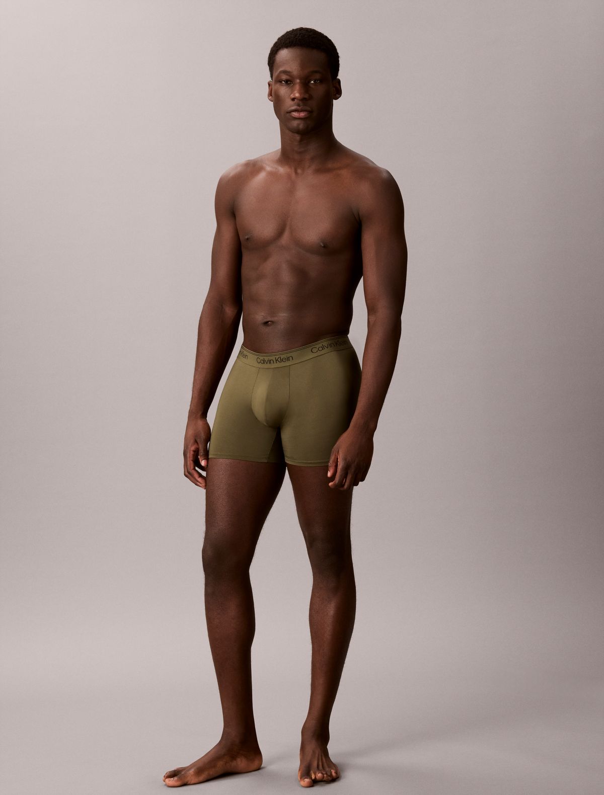 Microfiber Stretch 3-Pack Boxer Brief - Bronze Flash/Black/Olive Night