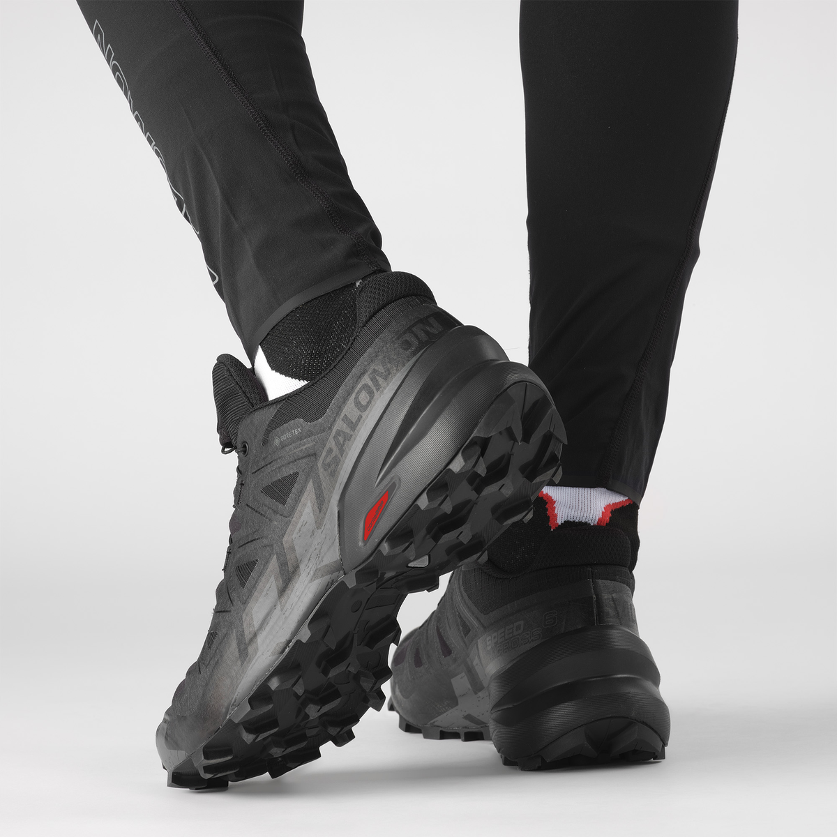 Salomon SPEEDCROSS 6 GORE-TEX Homme - Black / Black / Phantom - vue 4