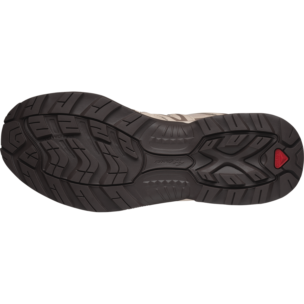 Salomon XT-QUEST Unisexe - Tapioca / Walnut / Black Coffee - vue 5