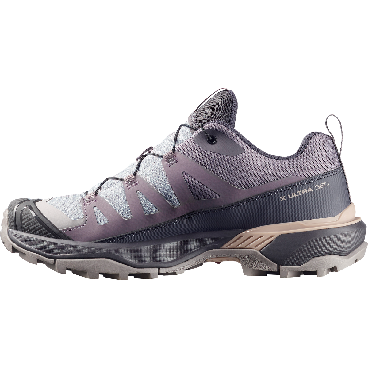 Salomon X ULTRA 360 Femme - Gull / Nine Iron / Shadow Gray - vue 3