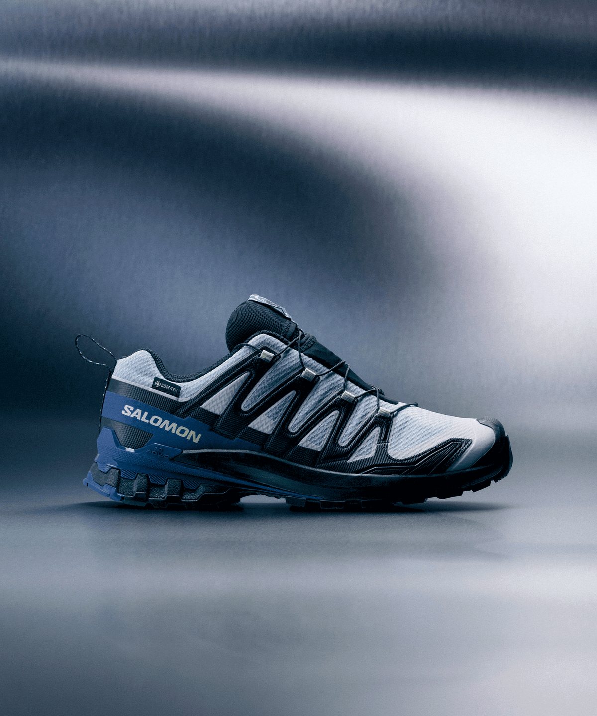Salomon XA PRO 3D V9 GORE-TEX STORM Homme - Black / Brunnera Blue / Surf The Web - vue 3