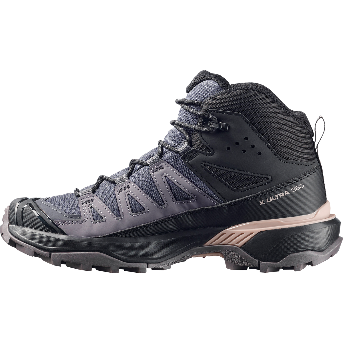 Salomon X ULTRA 360 MID GORE-TEX Femme - Nine Iron / Excalibur / Shadow Gray - vue 3