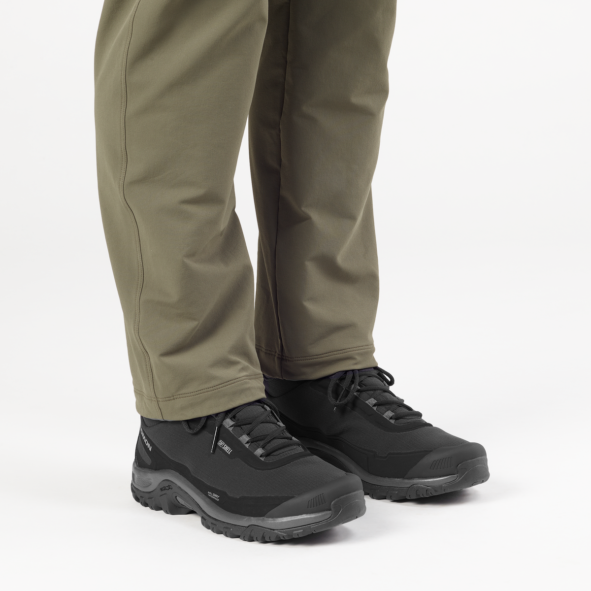 Salomon SHELTER WATERPROOF Homme - Black / Asphalt / Castlerock - vue 4