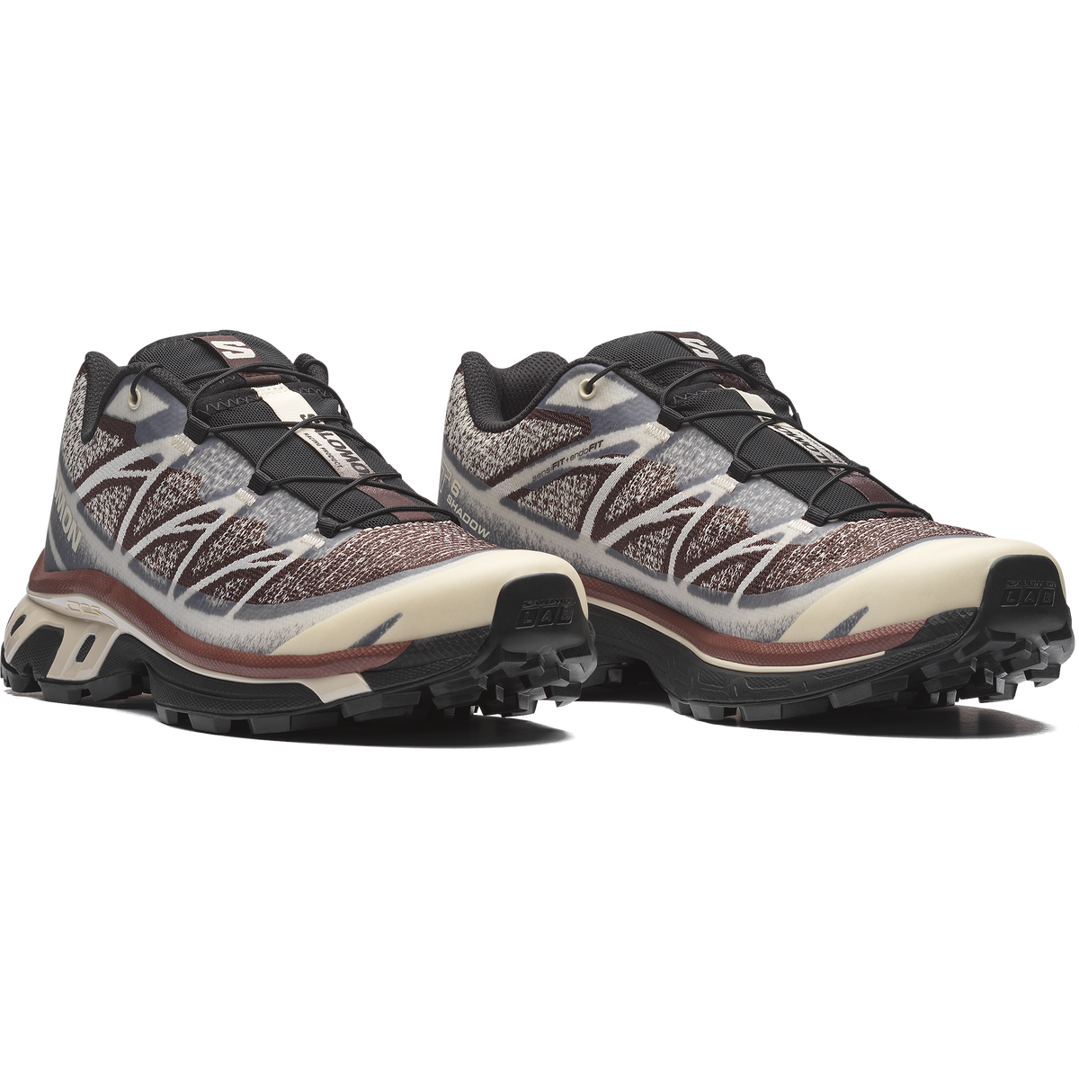 Salomon XT-6 SHADOW Unisexe - Almond Milk / Black Coffee / Bitter Chocolate - vue 3