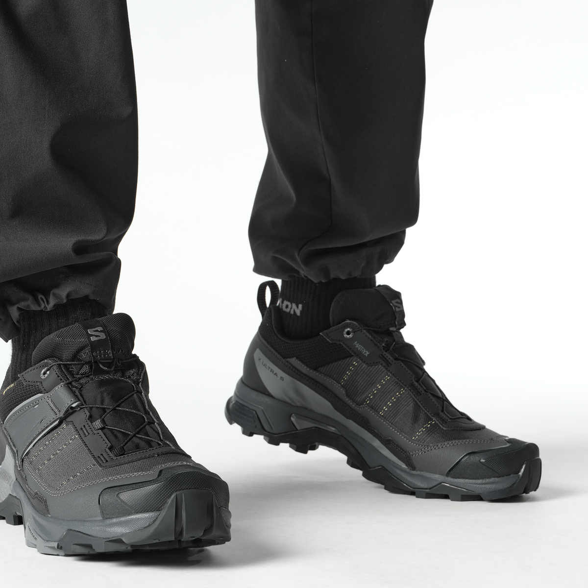 Salomon X ULTRA 5 WIDE GORE-TEX Homme - Black / Asphalt / Castlerock - vue 3
