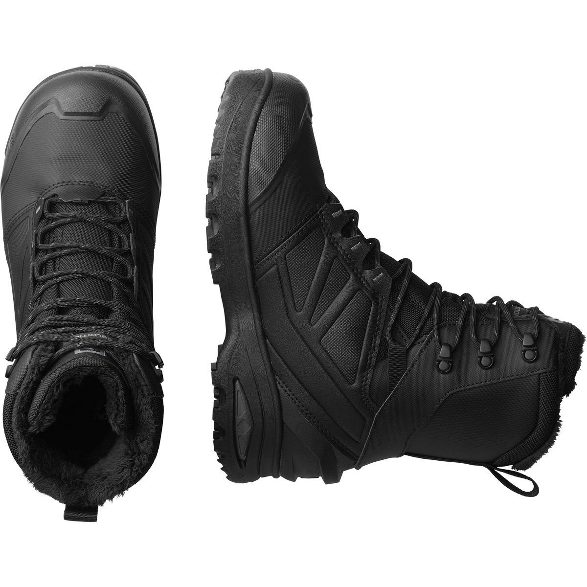 Salomon TOUNDRA PRO CLIMASALOMON™ WATERPROOF Homme - Black / Black / Magnet - vue 2