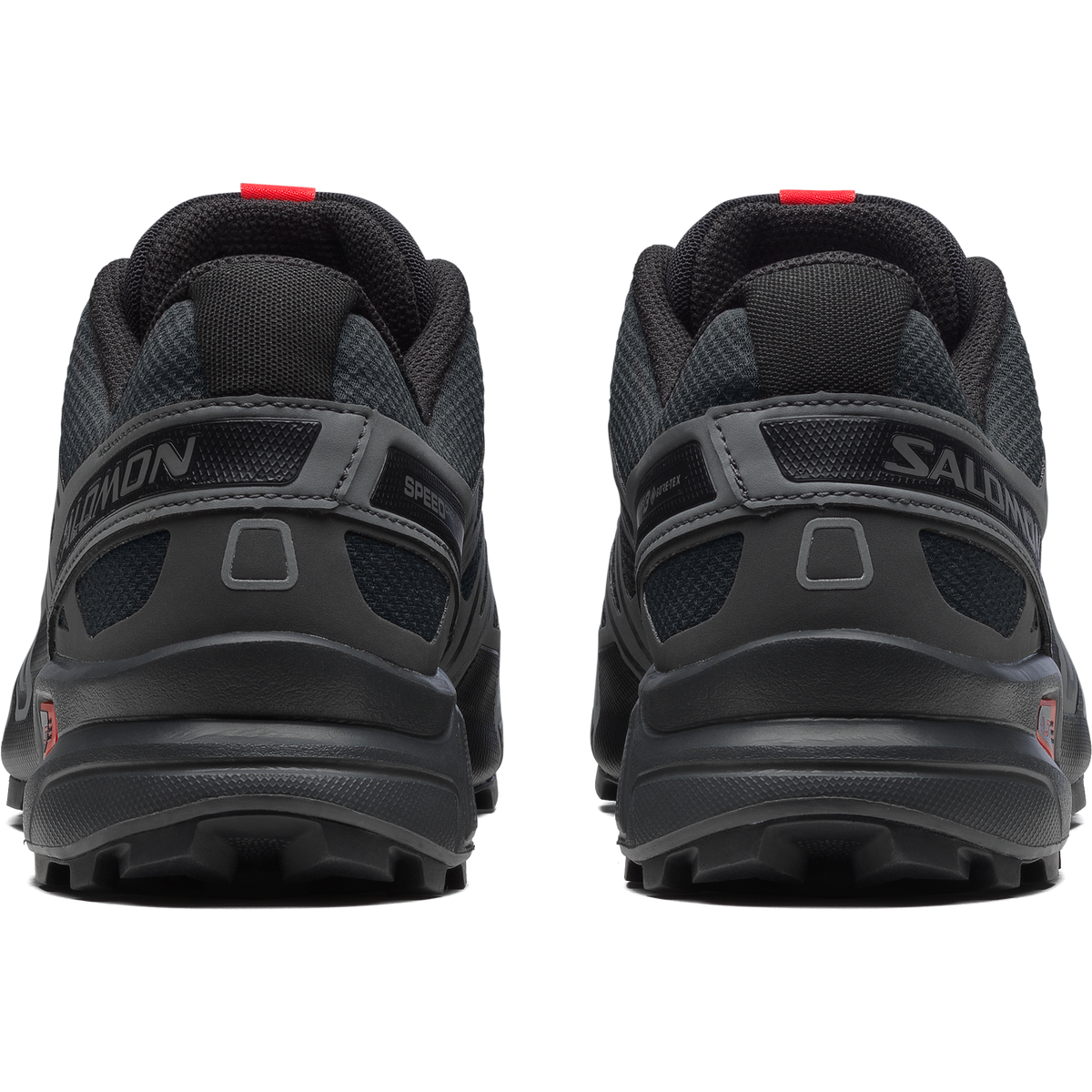 Salomon SPEEDCROSS 3 GORE-TEX Unisexe - Black / Asphalt / Flame Scarlet - vue 4