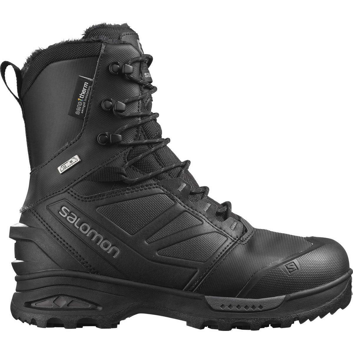 Salomon TOUNDRA PRO CLIMASALOMON™ WATERPROOF Homme - Black / Black / Magnet