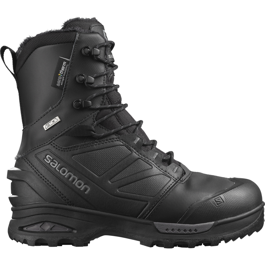 Salomon TOUNDRA PRO CLIMASALOMON™ WATERPROOF Hombre - Black / Black / Magnet