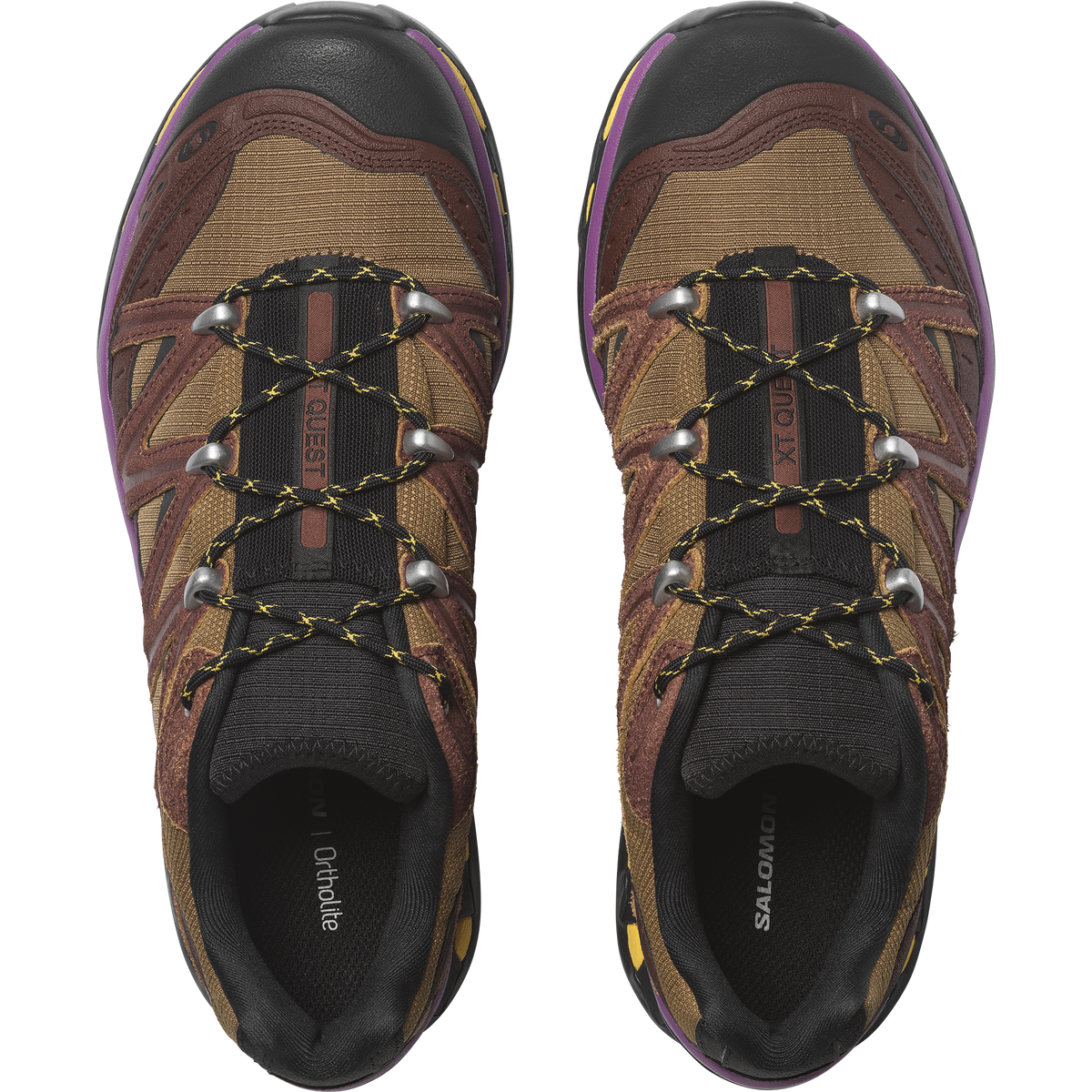 Salomon XT-QUEST EXPEDITION Unisexe - Black / Bitter Chocolate / Concord Grape - vue 4