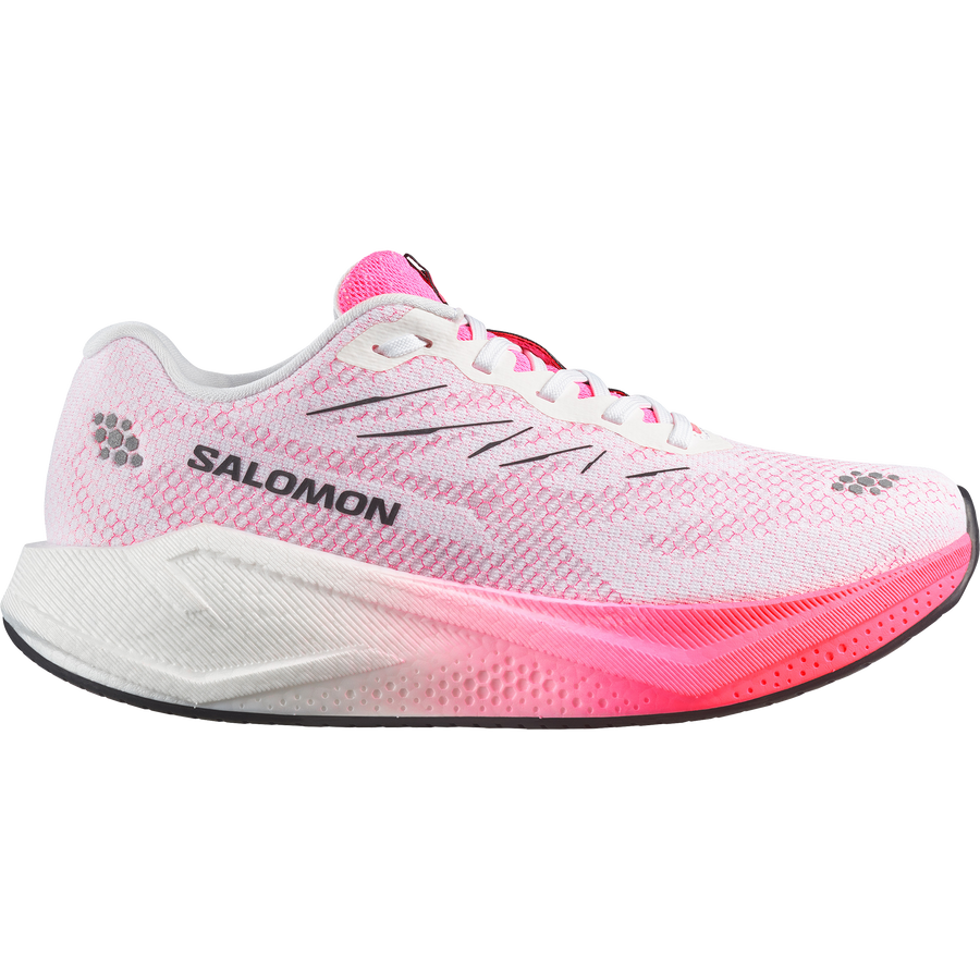 Salomon AERO BLAZE 4 Mujer - White / Knockout Pink / Black