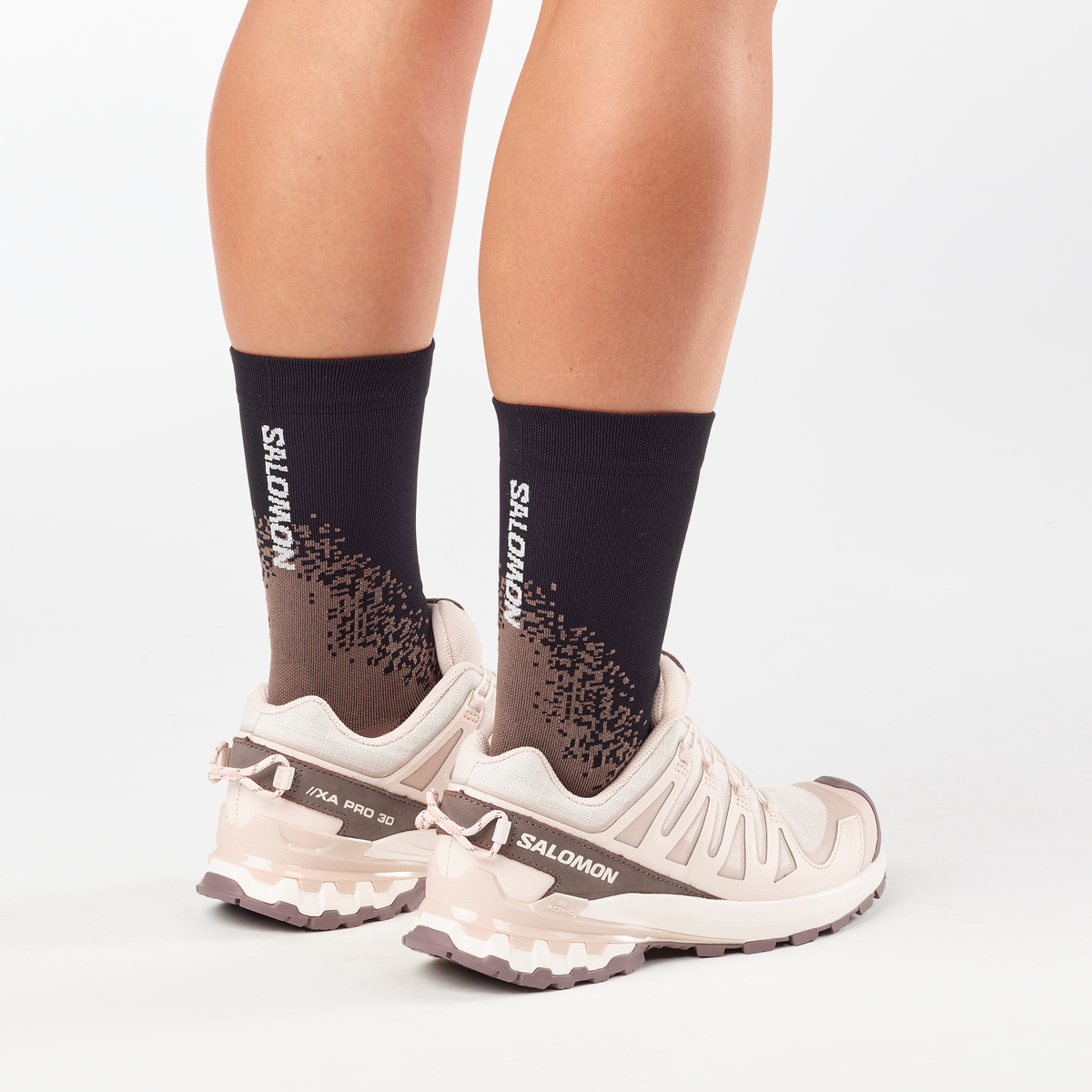 Salomon XA PRO 3D V9 LIFELONG Femme - Tapioca / Tapioca / Iron - vue 4