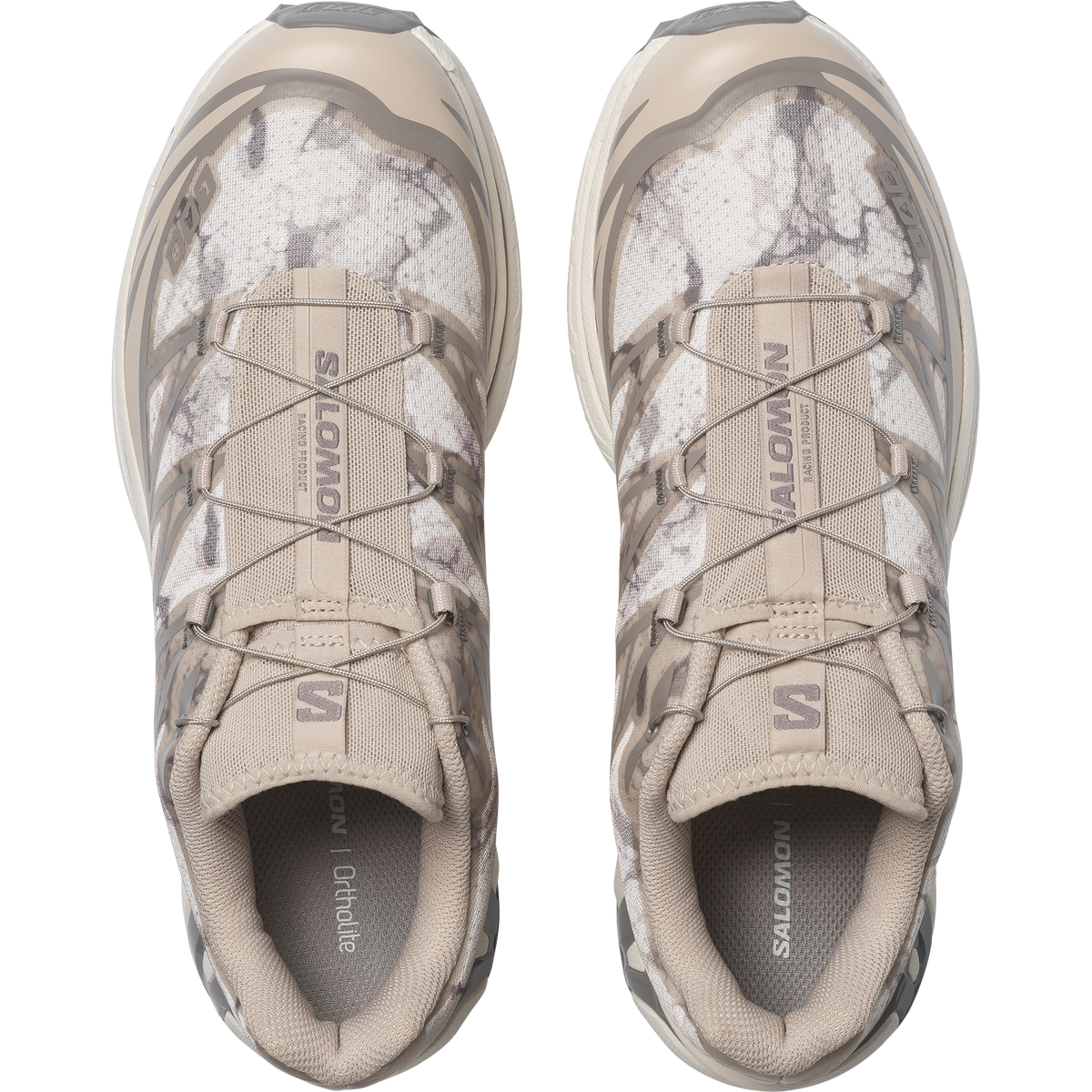 Salomon XT-6 STORMSHADE Unisexe - Silver Cloud / Cloudburst / Vanilla Ice - vue 2