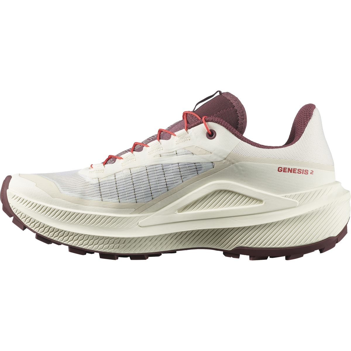 Salomon GENESIS 2 Femme - Vanilla Ice / Huckleberry / Lava Falls - vue 4