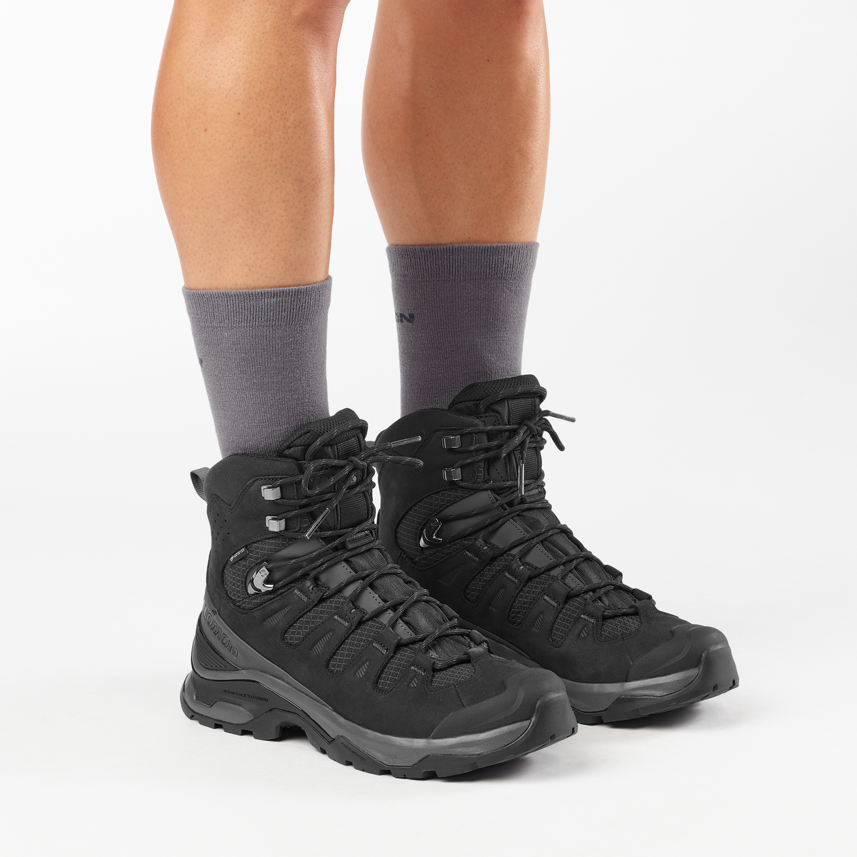 Salomon QUEST 5 GORE TEX Homme - Asphalt / Black / Asphalt - vue 4