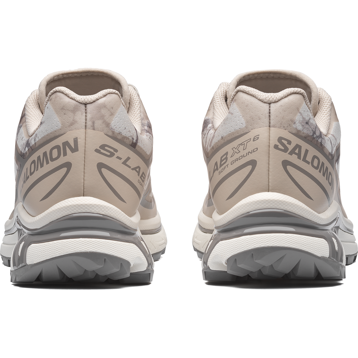 Salomon XT-6 STORMSHADE Unisexe - Silver Cloud / Cloudburst / Vanilla Ice - vue 4