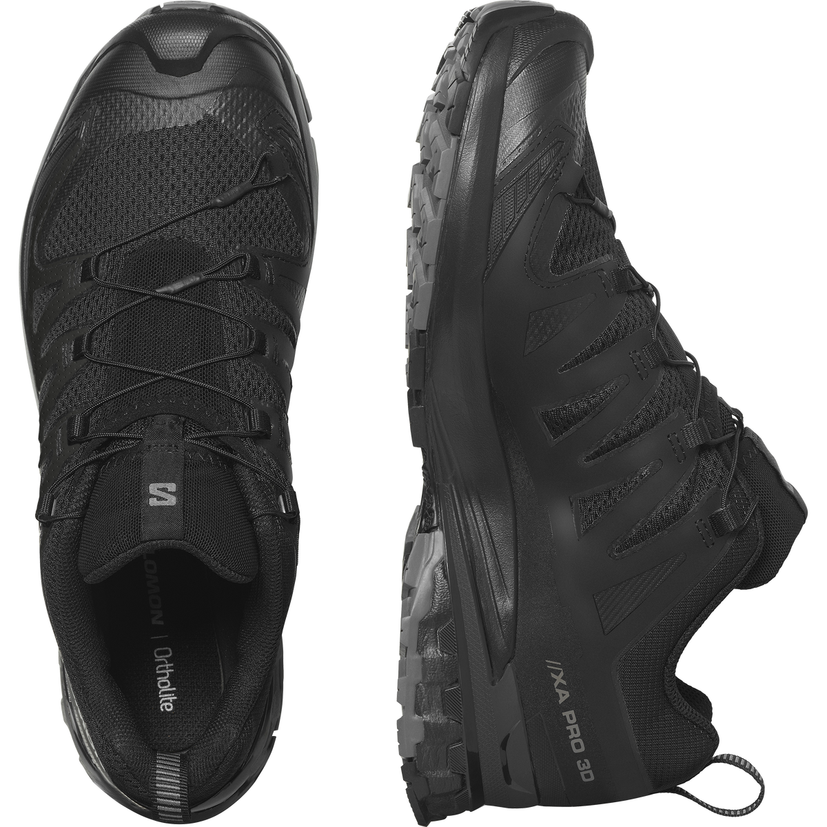 Salomon XA PRO 3D V9 WIDE Homme - Black / Phantom / Pewter - vue 2