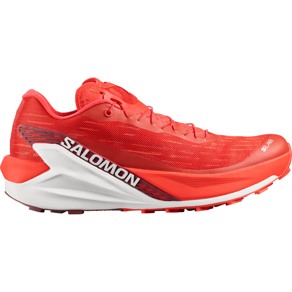 Salomon S/LAB PULSAR 4 Unisexe - Fiery Red / Vanilla Ice / Andorra