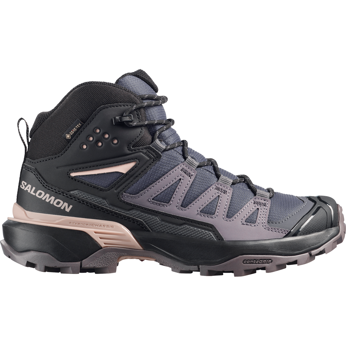 Salomon X ULTRA 360 MID GORE-TEX Femme - Nine Iron / Excalibur / Shadow Gray
