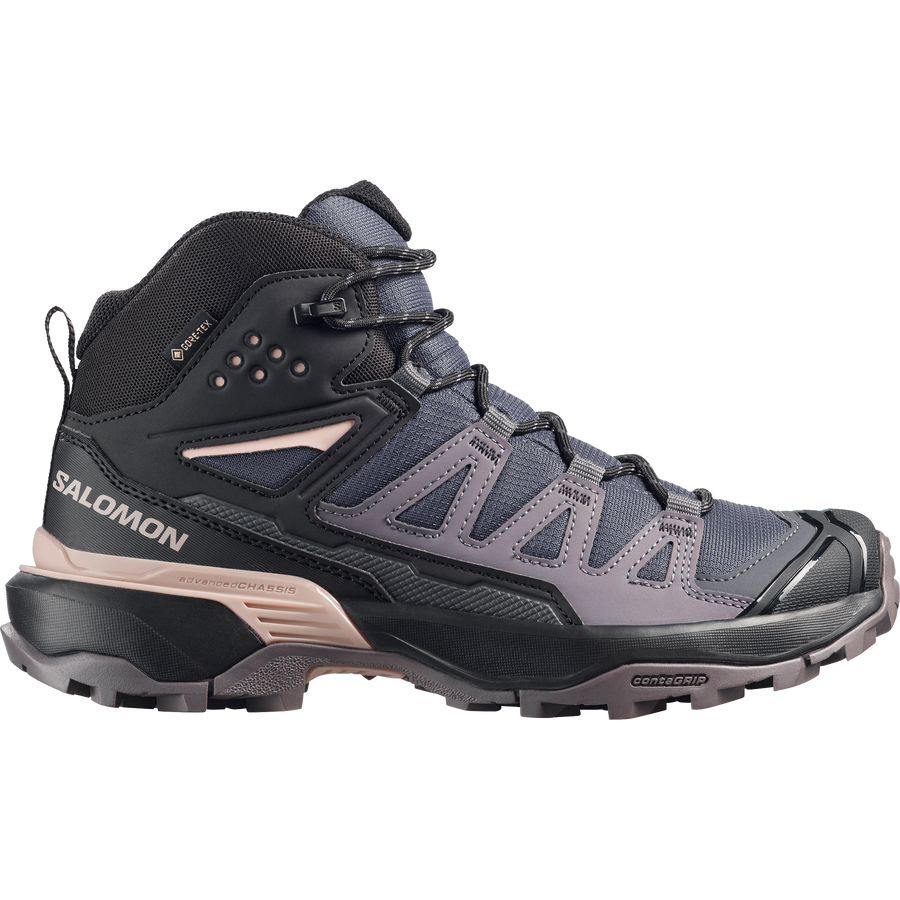 Salomon X ULTRA 360 MID GORE-TEX Mujer - Nine Iron / Excalibur / Shadow Gray