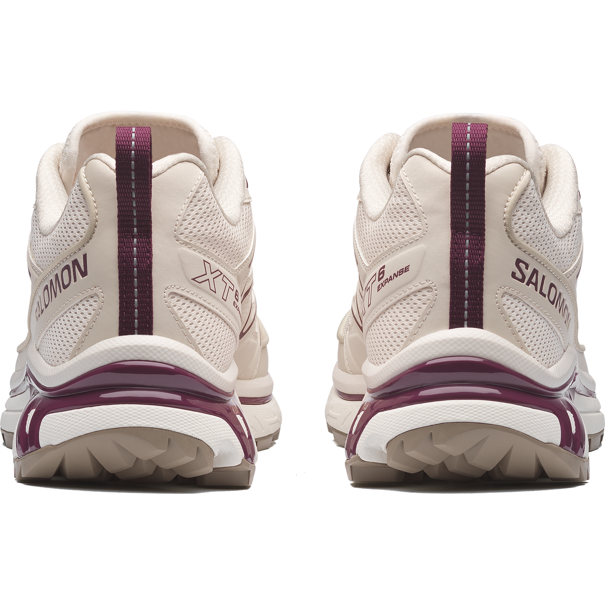 Salomon XT-6 EXPANSE Unisexe - Vanilla Ice / Maroon Banner / Almond Milk - vue 4