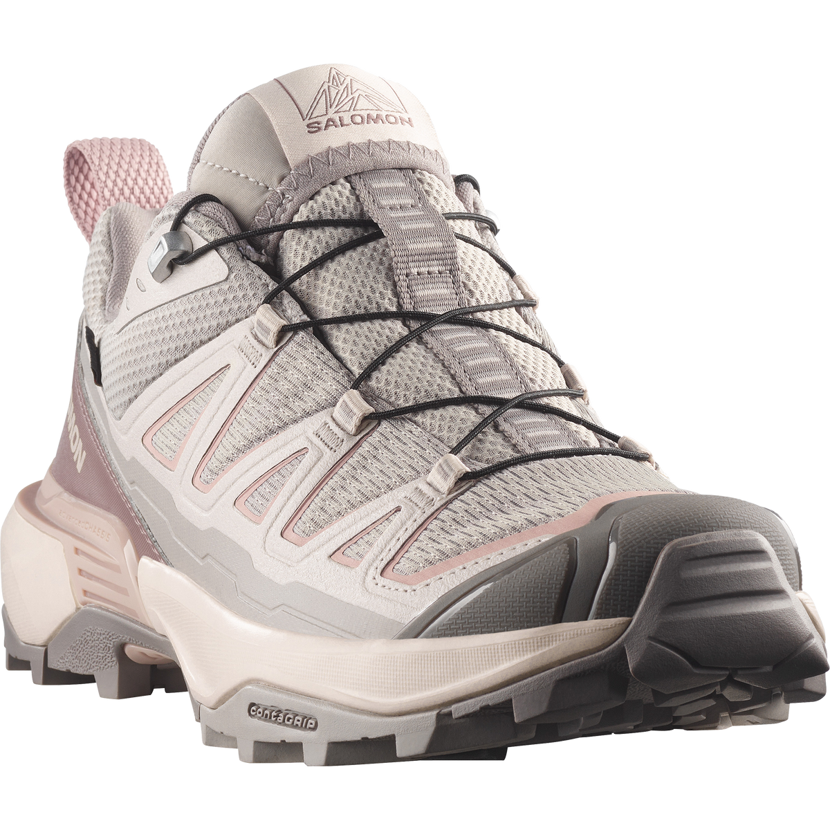 Salomon X ULTRA 360 EDGE GORE-TEX Femme - Cloudburst / Paloma / Shadow Gray - vue 4