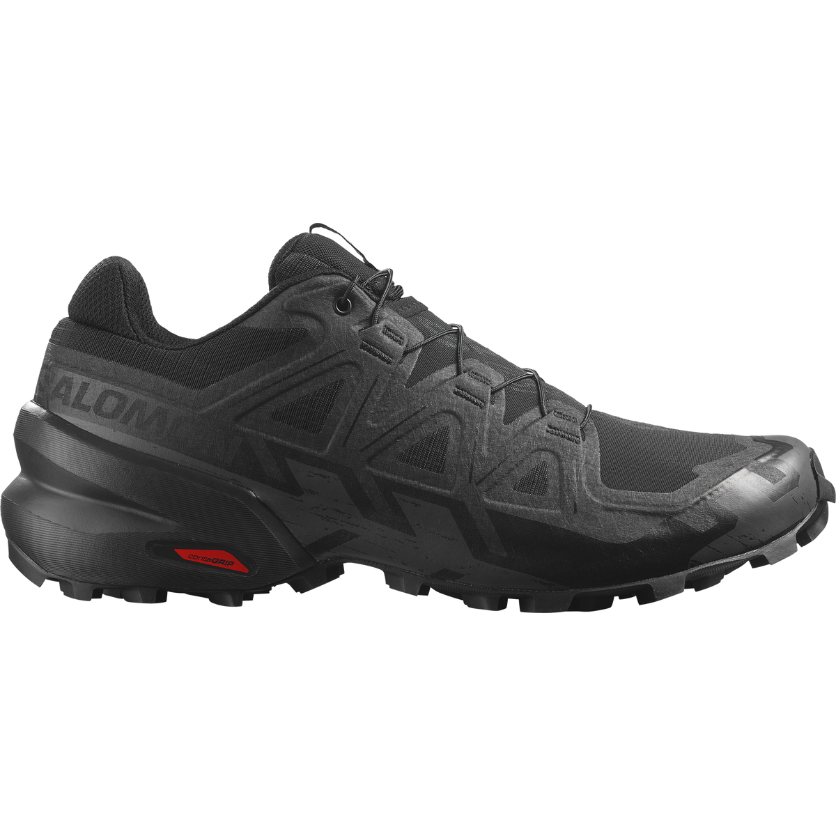 Salomon SPEEDCROSS 6 WIDE Homme - Black / Black / Phantom